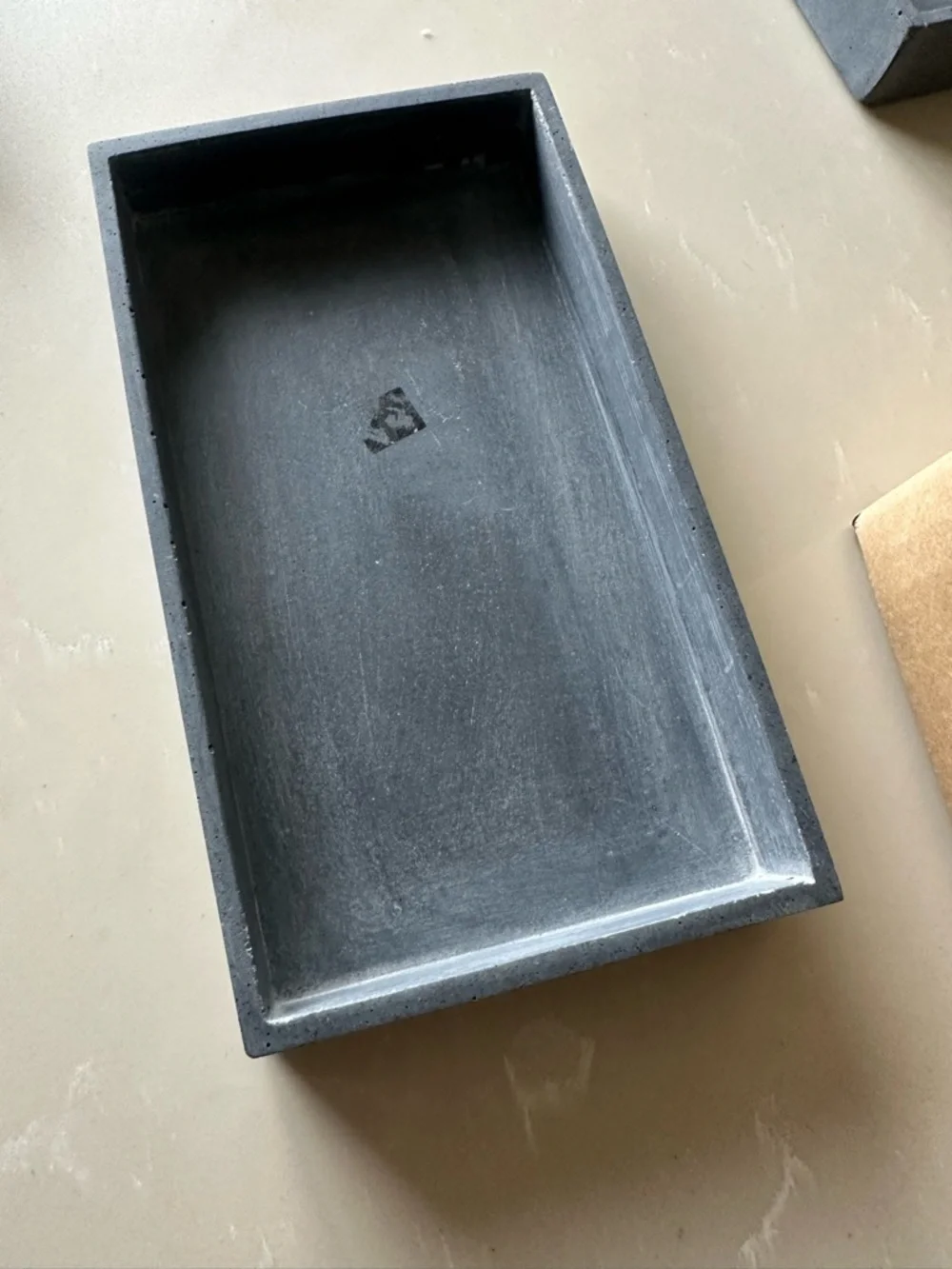Restoration hardware Concrete Rectangular dish 🎊🎊🎉🎊🎁🎁🎁